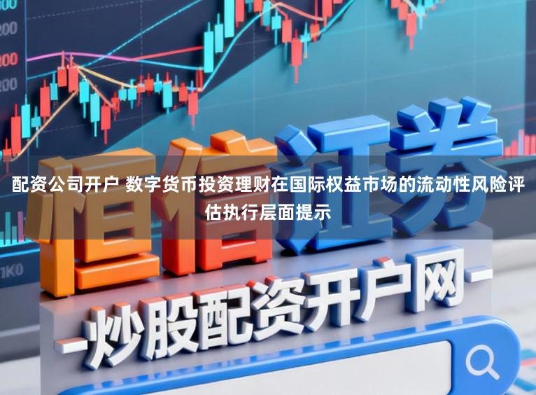 配资公司开户 数字货币投资理财在国际权益市场的流动性风险评估执行层面提示