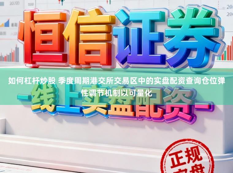 如何杠杆炒股 季度周期港交所交易区中的实盘配资查询仓位弹性调节机制以可量化